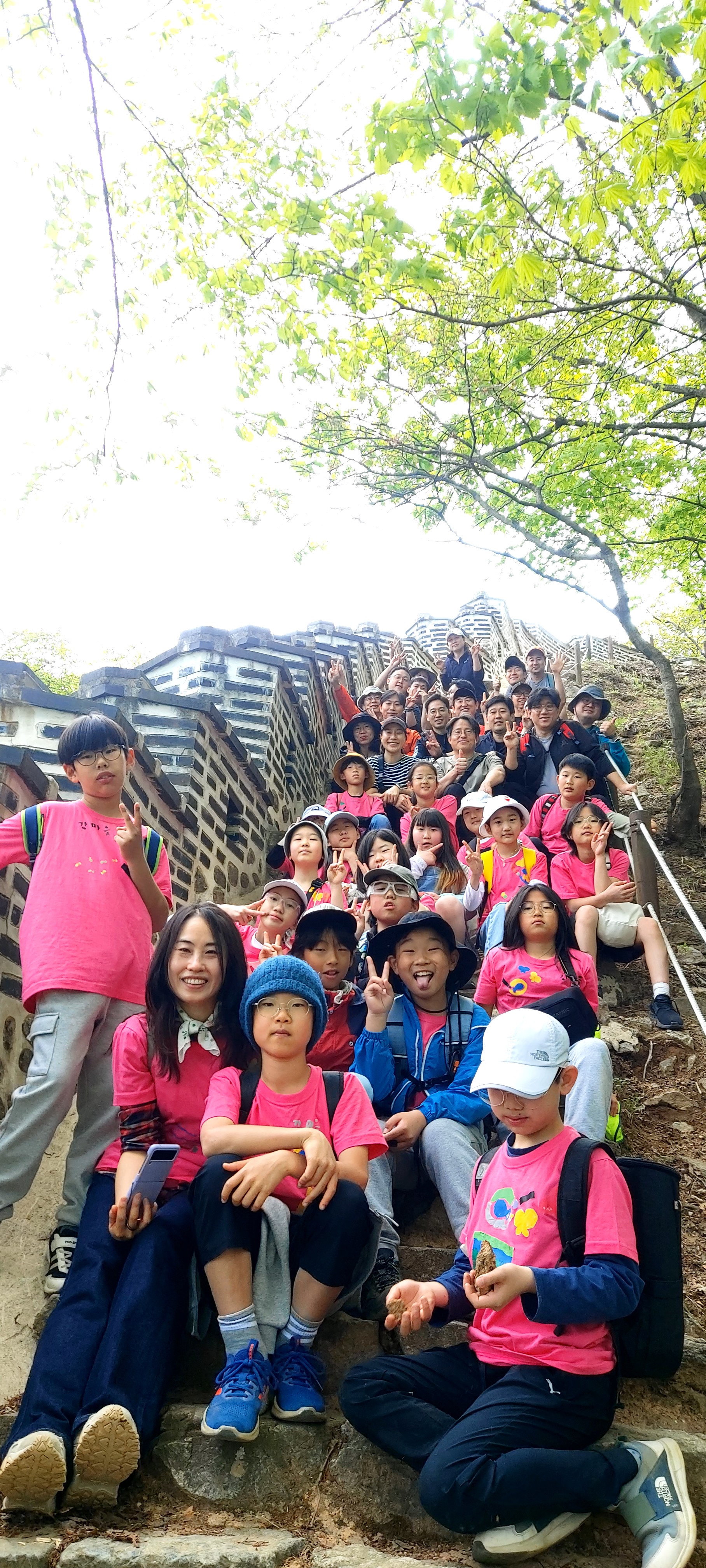 23 강마을 산성순례 모두함께 돌계단 _003 사진